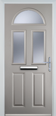 2 Panel 2 Square 1 Arch - Composite Door - High Security - Free Delivery
