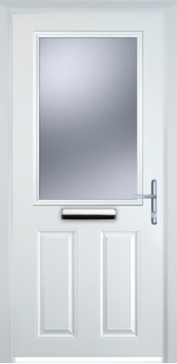 2 Panel 1 Square - Composite Door - High Security - Free Delivery