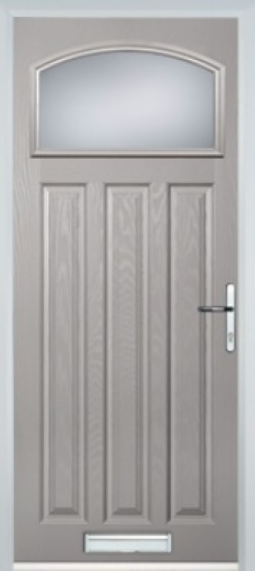 3 Panel Arch Pane - Composite Door - High Security - Free Delivery