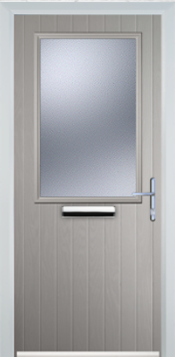 Cottage Composite Door - Half Glazed - High Security - Free Delivery