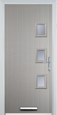 3 Square Right - Composite Door - High Security - Free Delivery