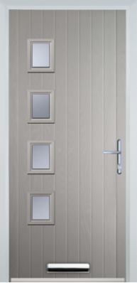 4 Square Left - Composite Door - High Security - Free Delivery
