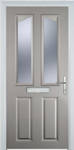 2 Panel 2 Angle - Composite Door - High Security - Free Delivery