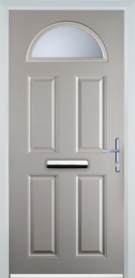 4 Panel 1 Arch - Composite Door - High Security - Free Delivery