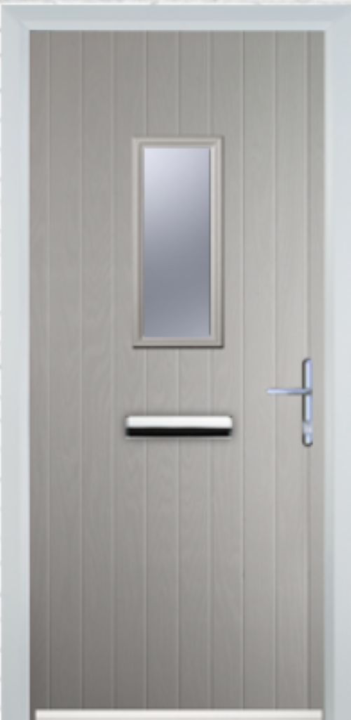 Contemporary Composite Door - Cottage 1 Square - High Security Features - Free Delivery