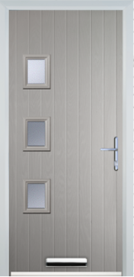 3 Square Left - Composite Door - High Security - Free Delivery