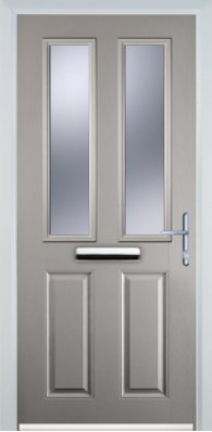 2 Panel 2 Square - Composite - High Security - Free Delivery