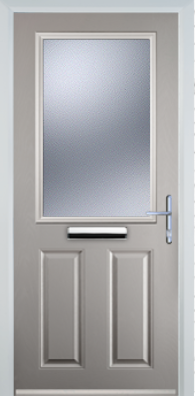 2 Panel 1 Square - Composite Door - High Security - Free Delivery