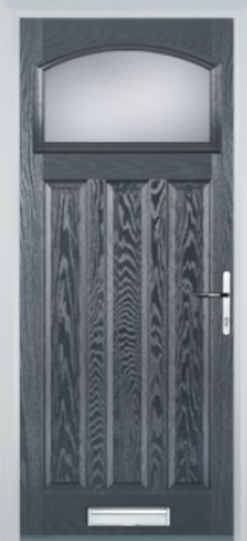 3 Panel Arch Pane - Composite Door - High Security - Free Delivery