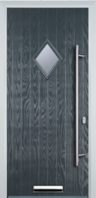 Cottage Composite - Diamond - Long Bar Handle - High Security - Free Delivery