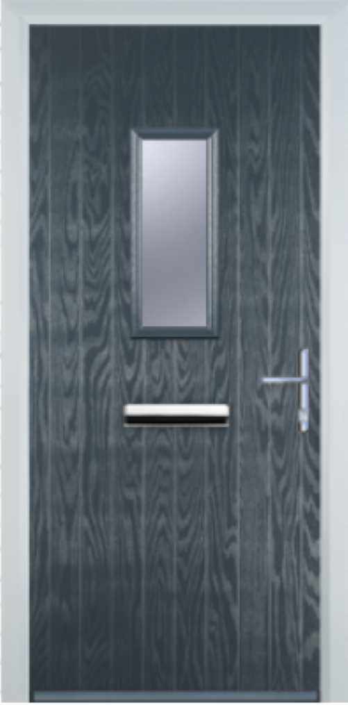 Contemporary Composite Door - Cottage 1 Square - High Security Features - Free Delivery