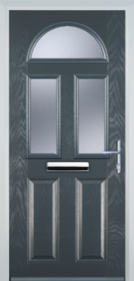 2 Panel 2 Square 1 Arch - Composite Door - High Security - Free Delivery