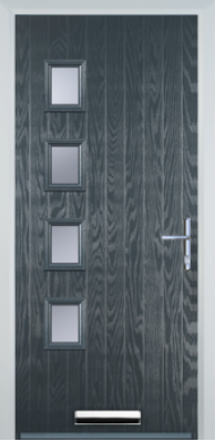 4 Square Left - Composite Door - High Security - Free Delivery