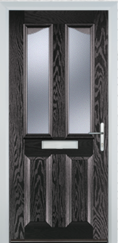 2 Panel 2 Angle - Composite Door - High Security - Free Delivery