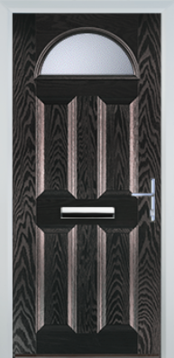 4 Panel 1 Arch - Composite Door - High Security - Free Delivery
