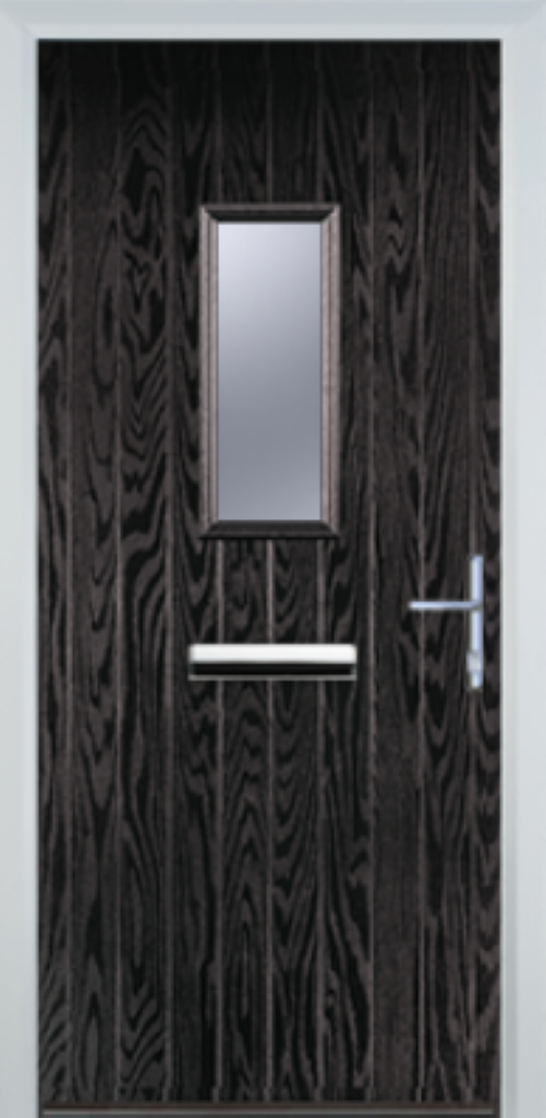 Contemporary Composite Door - Cottage 1 Square - High Security Features - Free Delivery