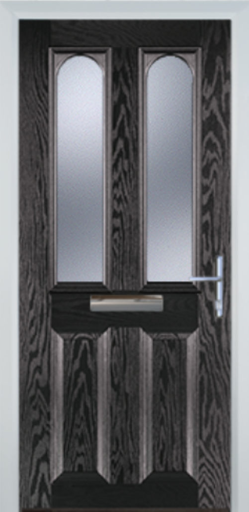 Composite Door - 2 Arch 2 Panel - High Security - Free Delivery