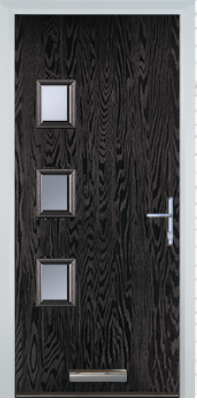 3 Square Left - Composite Door - High Security - Free Delivery