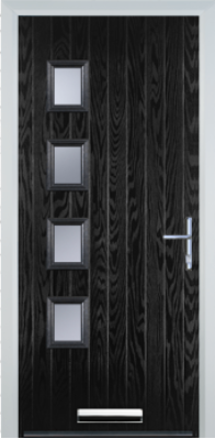 4 Square Left - Composite Door - High Security - Free Delivery