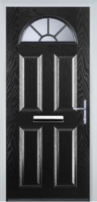 4 Panel Sunburst - Composite Door - High Security - Free Delivery