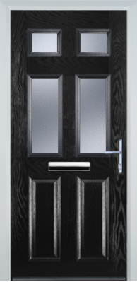 2 Panel 4 Square - Composite Door - High Security - Free Delivery
