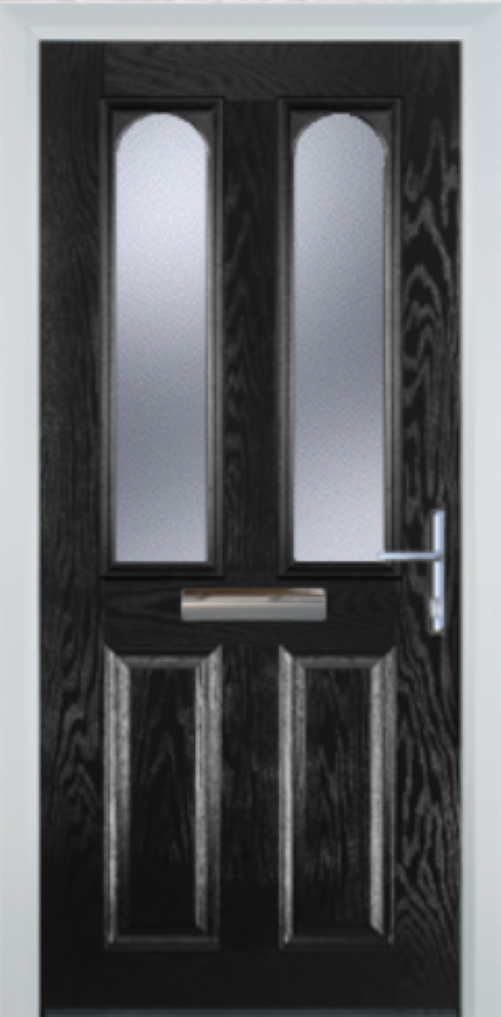 Composite Door - 2 Arch 2 Panel - High Security - Free Delivery