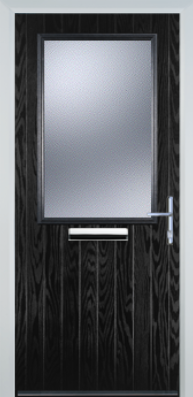 Cottage Composite Door - Half Glazed - High Security - Free Delivery