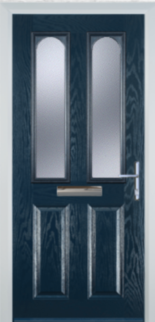 Composite Door - 2 Arch 2 Panel - High Security - Free Delivery