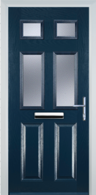 2 Panel 4 Square - Composite Door - High Security - Free Delivery