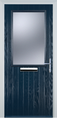 Cottage Composite Door - Half Glazed - High Security - Free Delivery