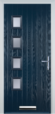 4 Square Left - Composite Door - High Security - Free Delivery
