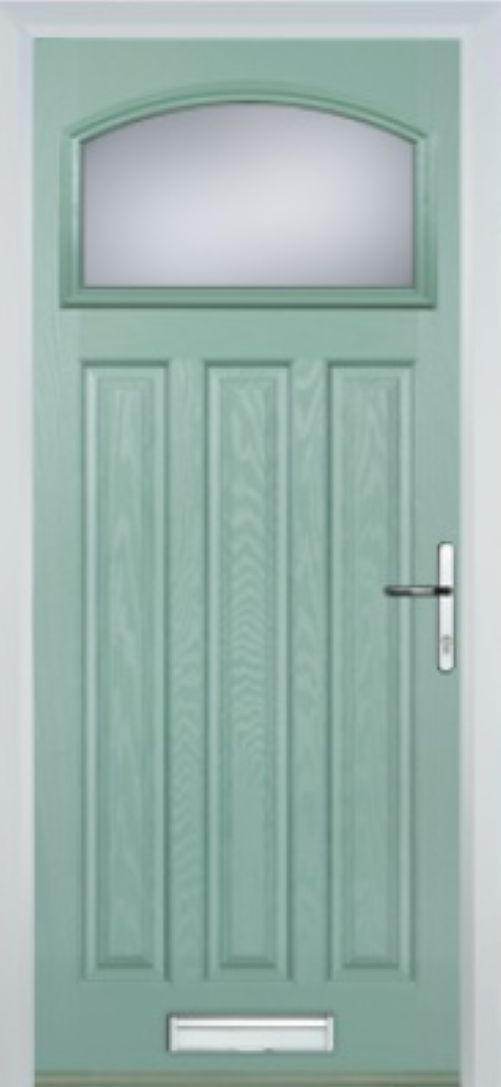 3 Panel Arch Pane - Composite Door - High Security - Free Delivery