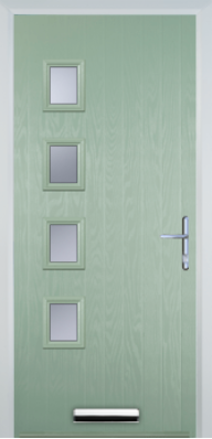 4 Square Left - Composite Door - High Security - Free Delivery