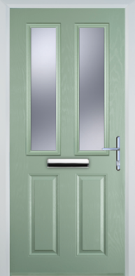 2 Panel 2 Square - Composite - High Security - Free Delivery