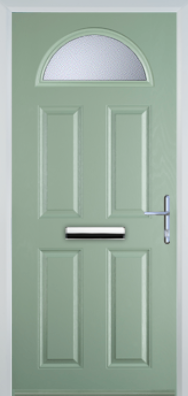 4 Panel 1 Arch - Composite Door - High Security - Free Delivery