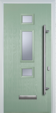 3 Square Middle Long Bar Handle - Composite Door - High Security - Free Delivery