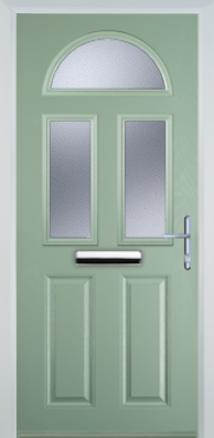 2 Panel 2 Square 1 Arch - Composite Door - High Security - Free Delivery