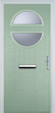 Contemporary Composite - Circle - Standard Handle - High Security - Free Delivery