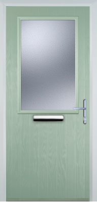 Cottage Composite Door - Half Glazed - High Security - Free Delivery