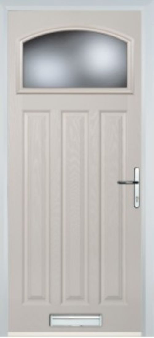 3 Panel Arch Pane - Composite Door - High Security - Free Delivery