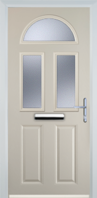 2 Panel 2 Square 1 Arch - Composite Door - High Security - Free Delivery