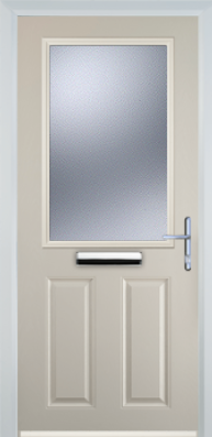 2 Panel 1 Square - Composite Door - High Security - Free Delivery