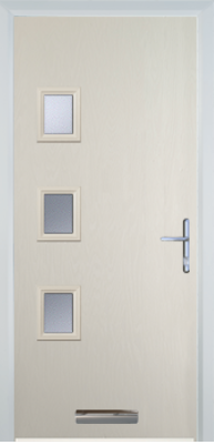 3 Square Left - Composite Door - High Security - Free Delivery
