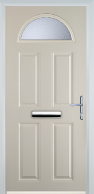 4 Panel 1 Arch - Composite Door - High Security - Free Delivery