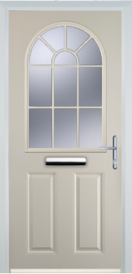 2 Panel Starburst - Composite Door - High Security - Free Delivery