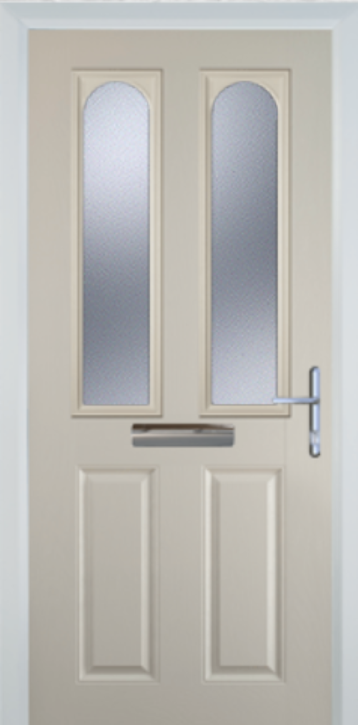 Composite Door - 2 Arch 2 Panel - High Security - Free Delivery
