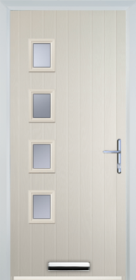 4 Square Left - Composite Door - High Security - Free Delivery