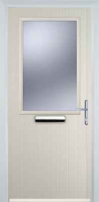 Cottage Composite Door - Half Glazed - High Security - Free Delivery