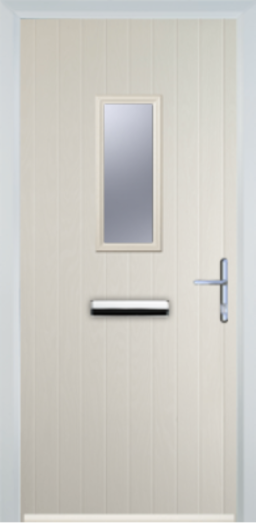 Contemporary Composite Door - Cottage 1 Square - High Security Features - Free Delivery