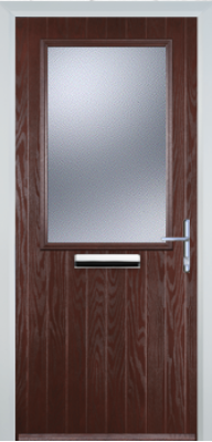 Cottage Composite Door - Half Glazed - High Security - Free Delivery